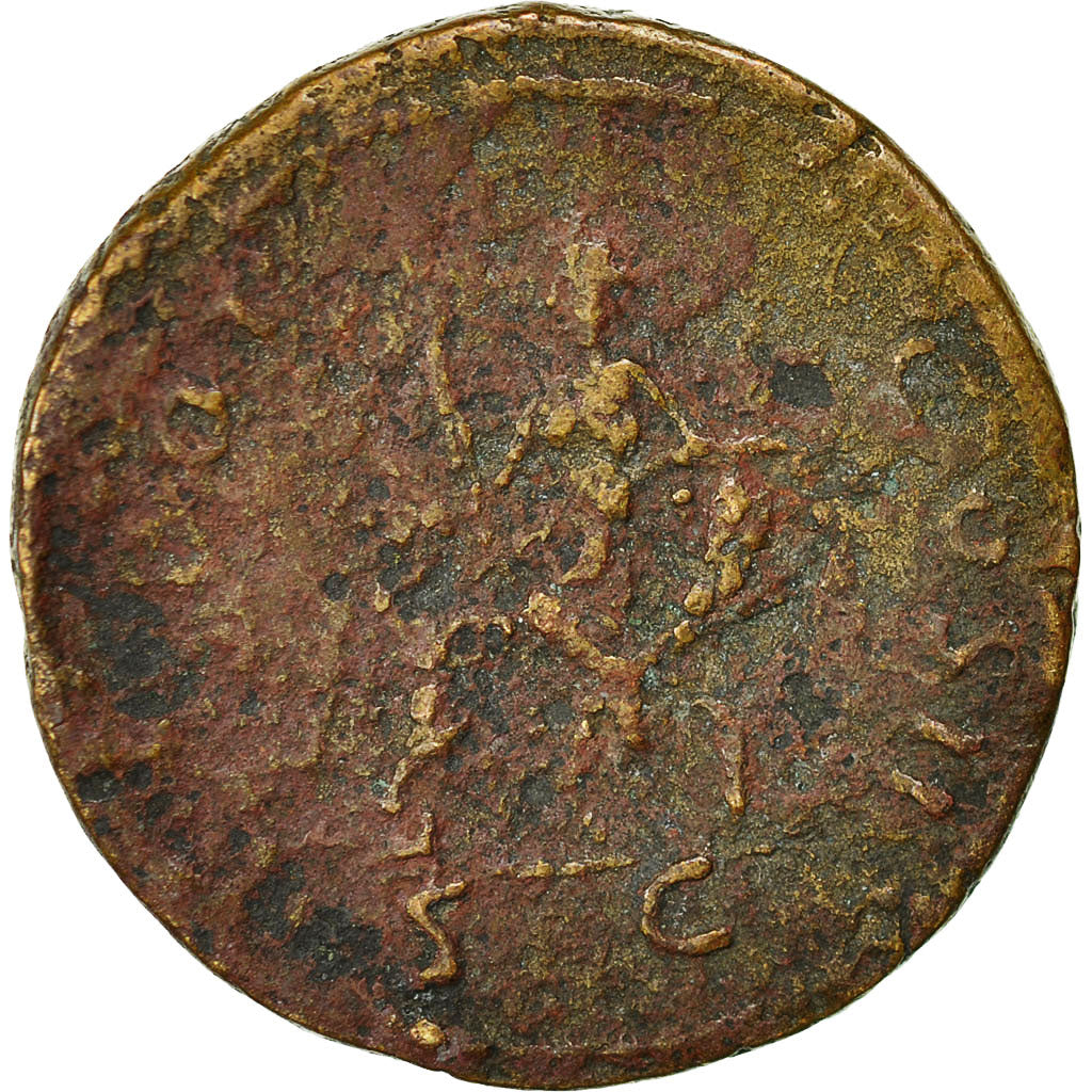 Coin, Trajan, Dupondius, 99, Rome, VF(30-35), Bronze, RIC:385