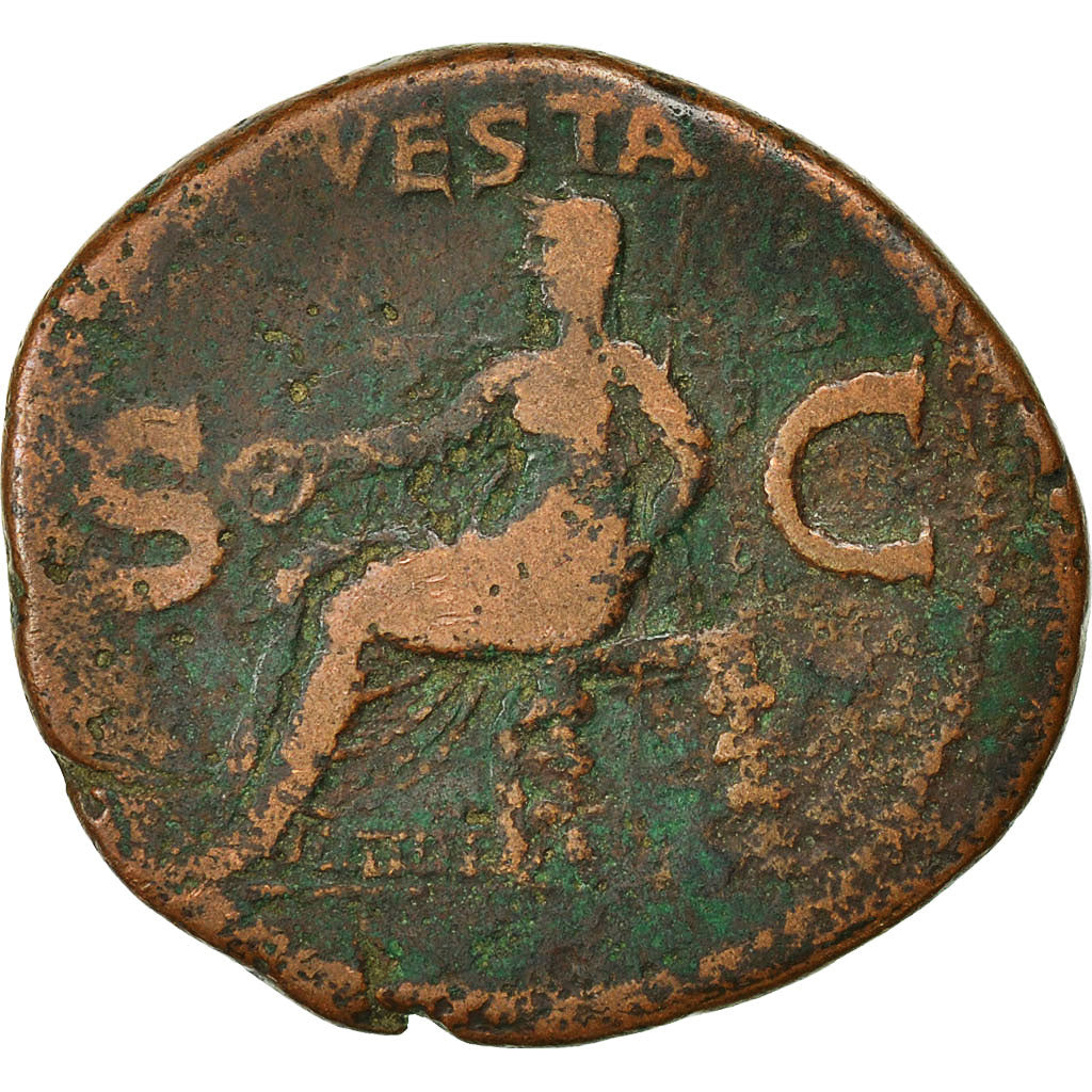 Coin, Caligula, As, 37-38, Rome, VF(20-25), Copper, RIC 38