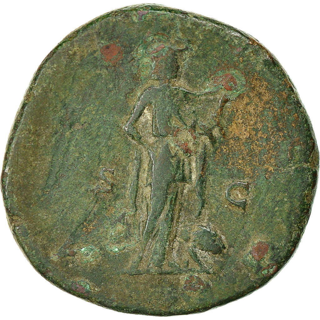 Coin, Septimius Severus, Sestertius, 194, Rome, EF(40-45), Copper, RIC:668a