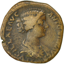 Moneda, Lucilla, Sestercio, 164-166, Rome, BC+, Bronce, RIC:1767