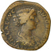 Monnaie, Lucille, Sesterce, 164-166, Rome, TB+, Bronze, RIC:1767