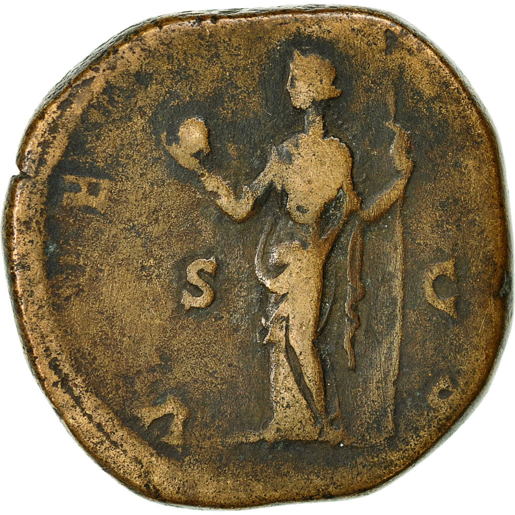 Coin, Lucilla, Sestertius, 164-166, Rome, VF(30-35), Bronze, RIC:1767