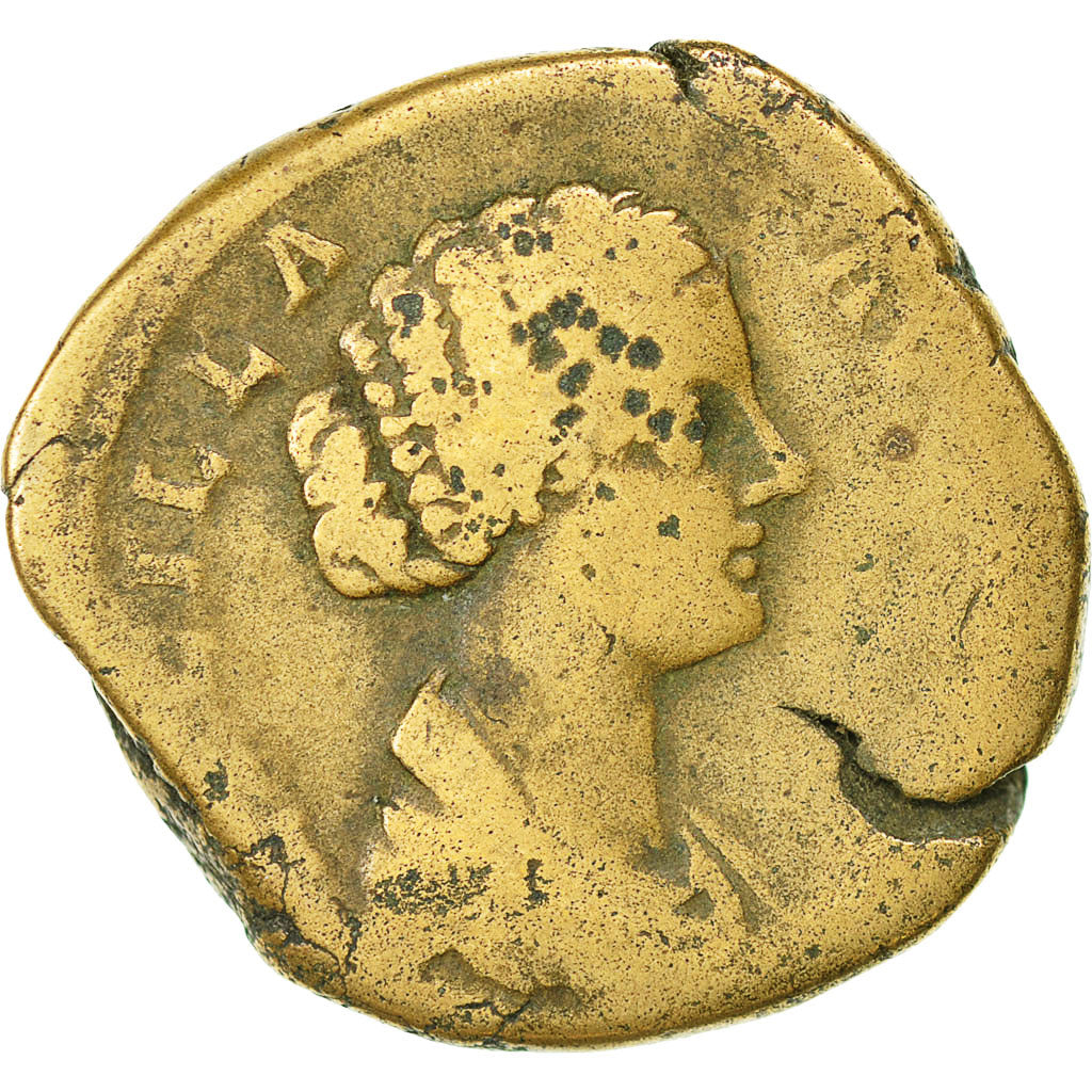 Coin, Lucilla, Sestertius, 167, Rome, VF(20-25), Copper, Sear:5502