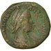 Monnaie, Lucille, Sesterce, 161-162, Rome, TB+, Cuivre, RIC:1742