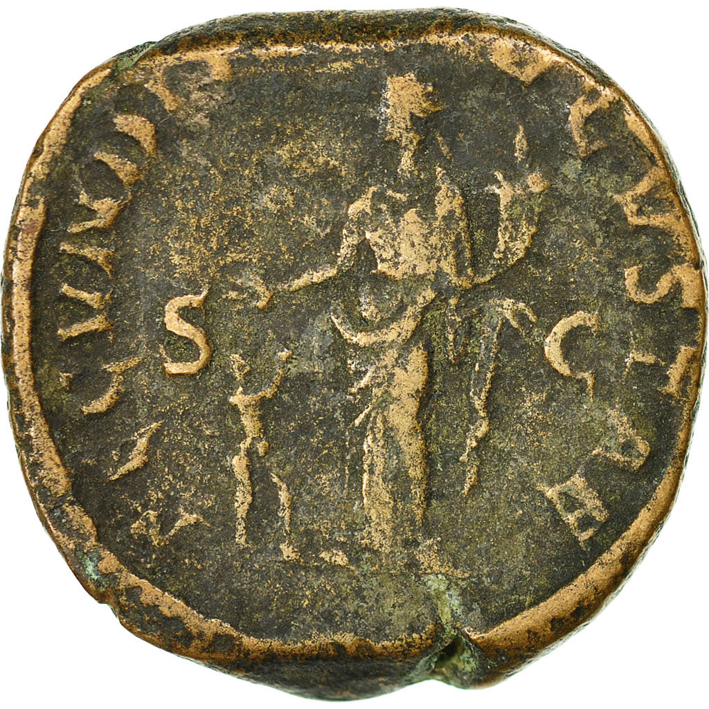 Coin, Julia Mamaea, Sestertius, AD 232, Rome, VF(20-25), Copper, RIC:668