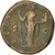Moneta, Faustina II, Sesterzio, 156-161, Rome, MB+, Rame, RIC:1638