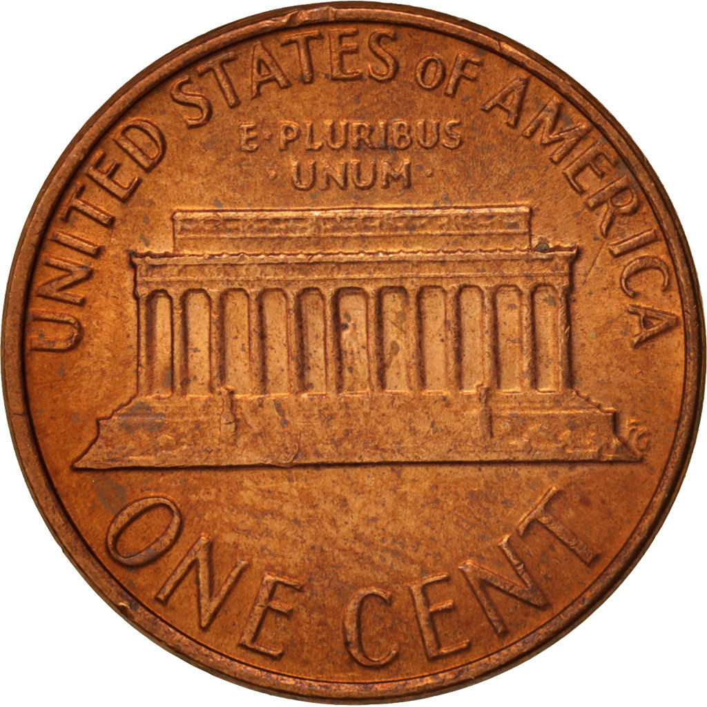 Coin, United States, Lincoln Cent, Cent, 1980, U.S. Mint, Philadelphia