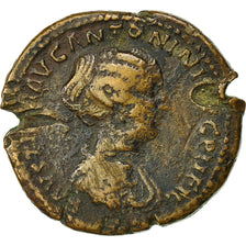 Coin, Faustina II, Sestertius, 148-152, Rome, VF(20-25), Bronze, RIC:1387a