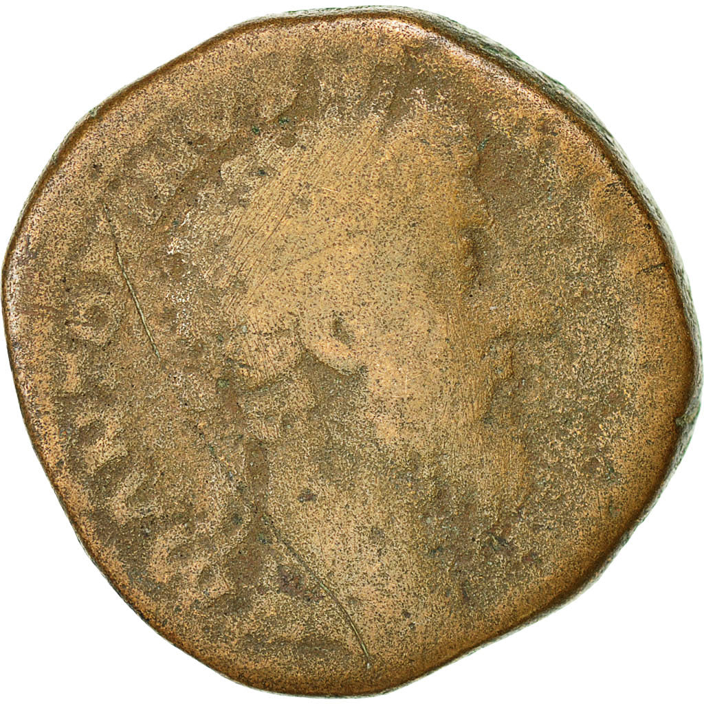 Coin, Marcus Aurelius, Sestertius, 170, Rome, VF(20-25), Copper, RIC:978