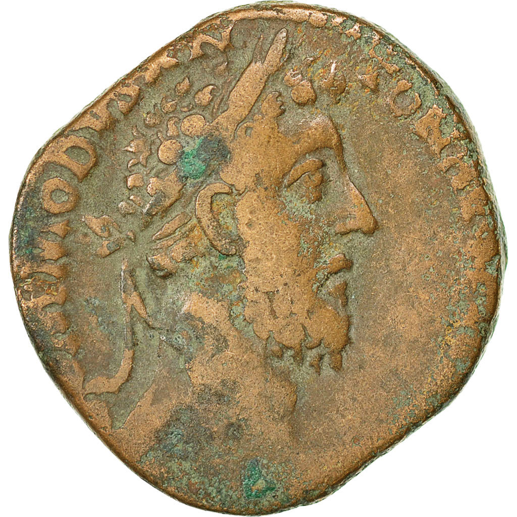 Coin, Commodus, Sestertius, 188, Rome, VF(30-35), Bronze, RIC:513