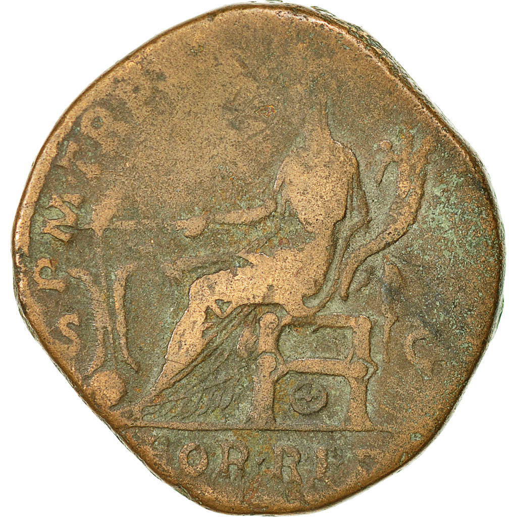 Coin, Commodus, Sestertius, 188, Rome, VF(30-35), Bronze, RIC:513