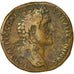 Coin, Antoninus Pius, Sestertius, 138, Rome, VF(30-35), Copper, RIC:1083a