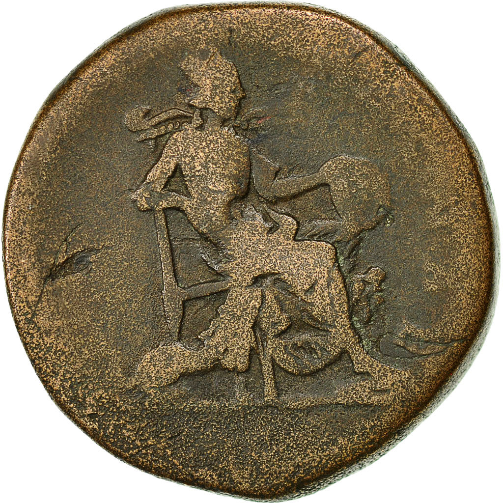 Coin, Faustina II, Sestertius, 165-175, Rome, VF(20-25), Copper, RIC:1663