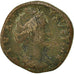 Coin, Faustina I, Sestertius, 147, Rome, F(12-15), Copper, RIC:1151