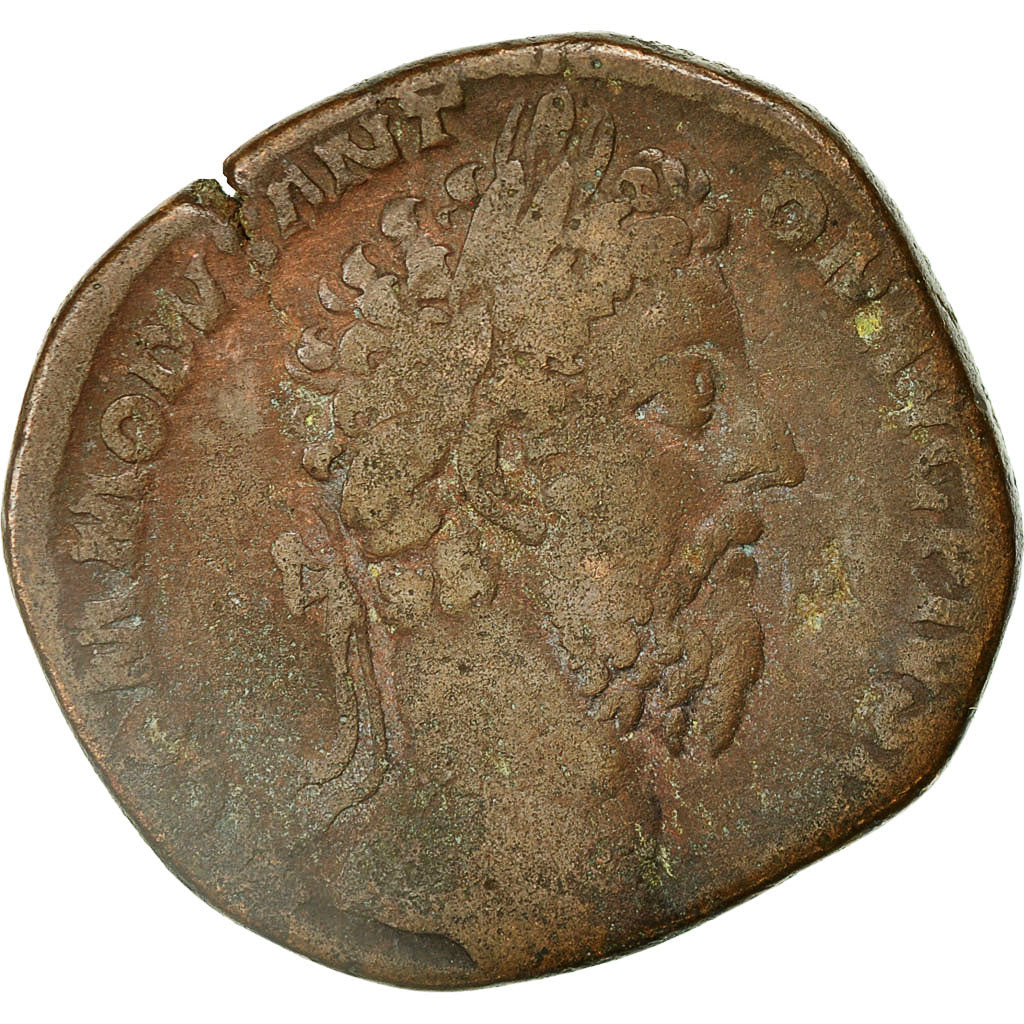 Moneta, Commodus, Sestertius, 184, Rome, VF(20-25), Miedź, RIC:454a
