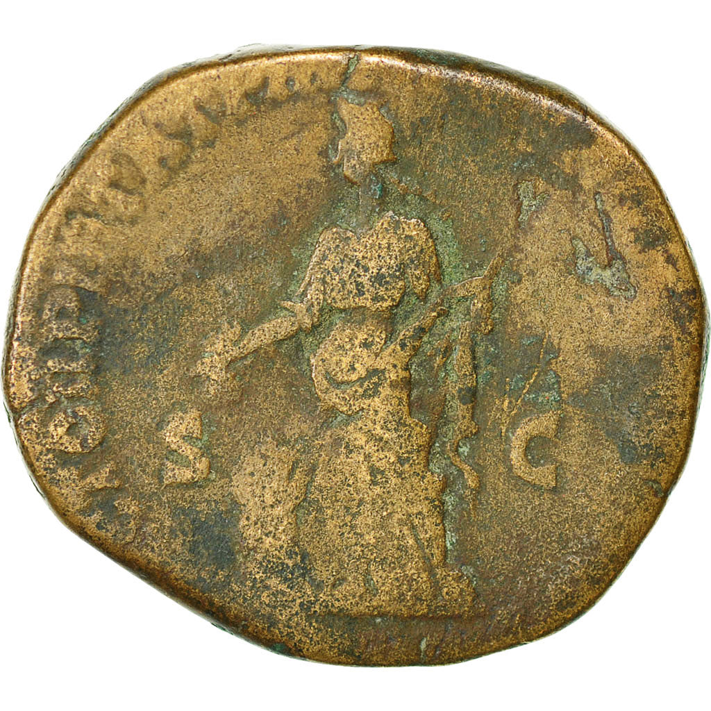 Moneda, Commodus, Sestercio, 187, Rome, BC+, Bronce, RIC:494