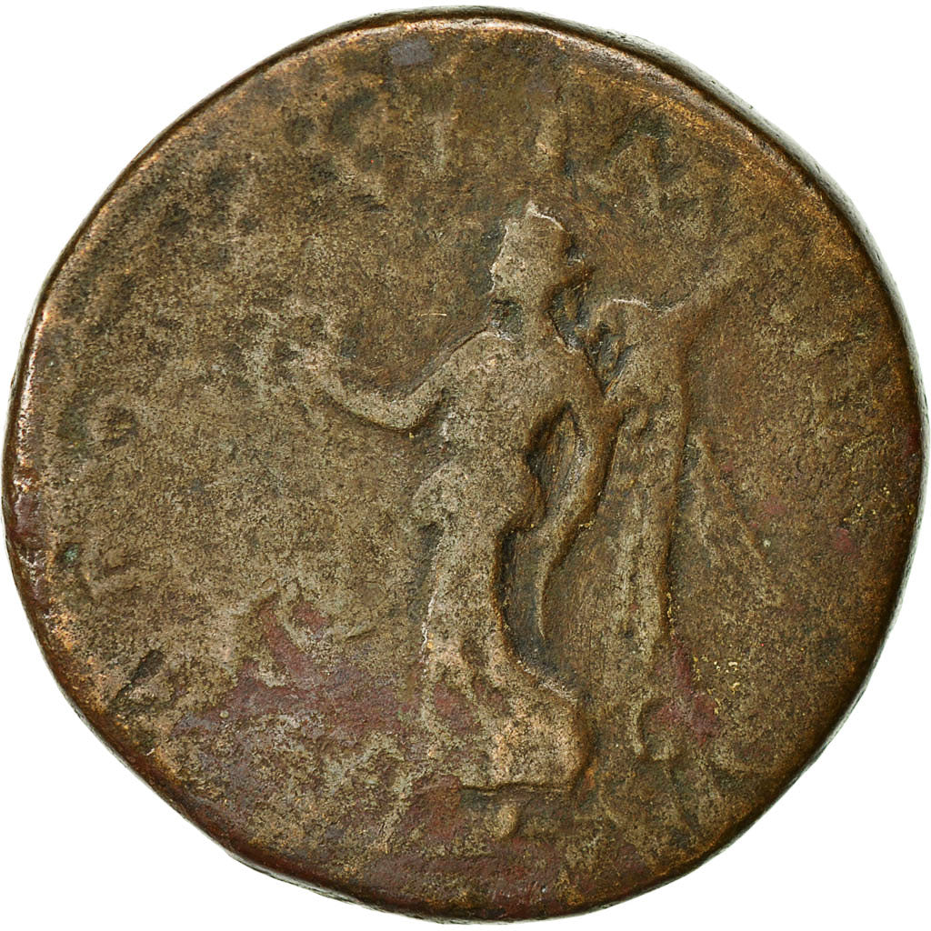 Coin, Marcus Aurelius, Sestertius, 167-168, Rome, F(12-15), Copper, RIC:959
