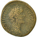Moneta, Antoninus Pius, Sesterzio, 159-160, Rome, B+, Rame, RIC:1031