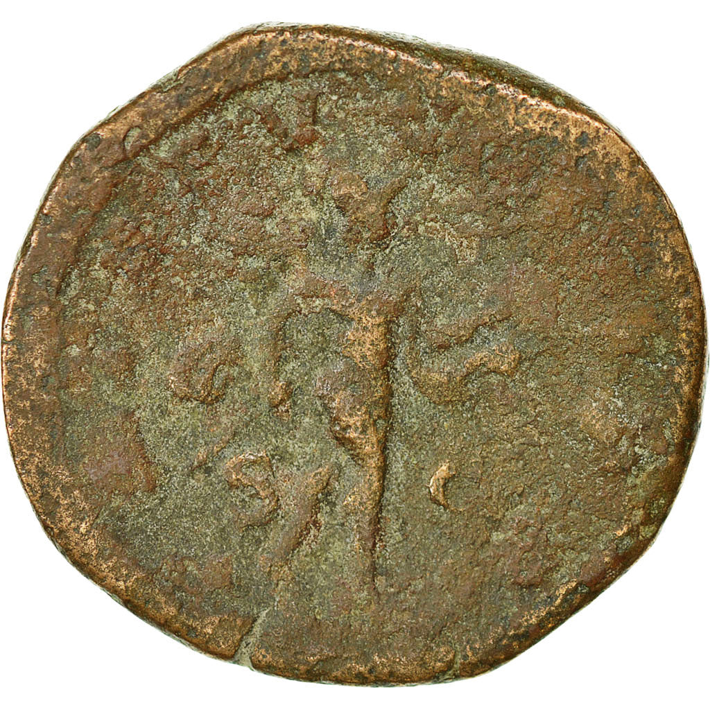 Moneta, Severus Alexander, Sesterzio, AD 226, Rome, MB+, Rame, RIC:440c