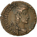 Coin, Constantius Gallus, Maiorina, 351, Alexandria, AU(50-53), Copper, RIC:74