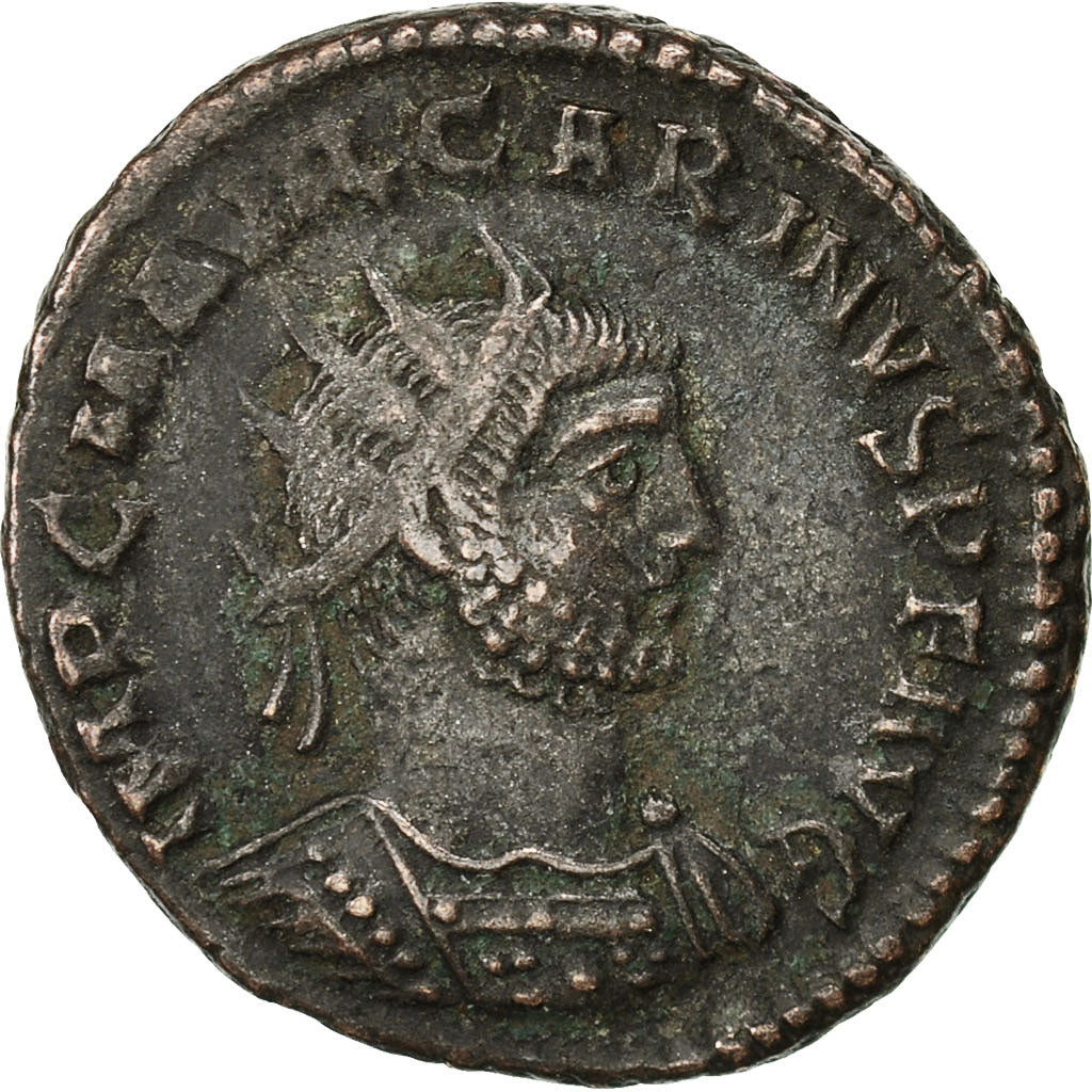 Moneda, Carinus, Aurelianus, 283-284, Siscia, EBC, Vellón, RIC:314