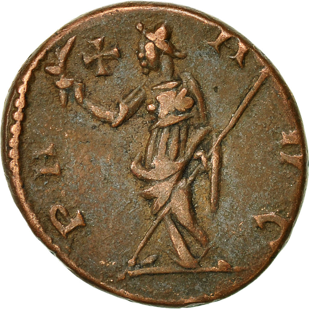 Coin, Carausius, Aurelianus, 287-290, London, EF(40-45), Billon, RIC:895
