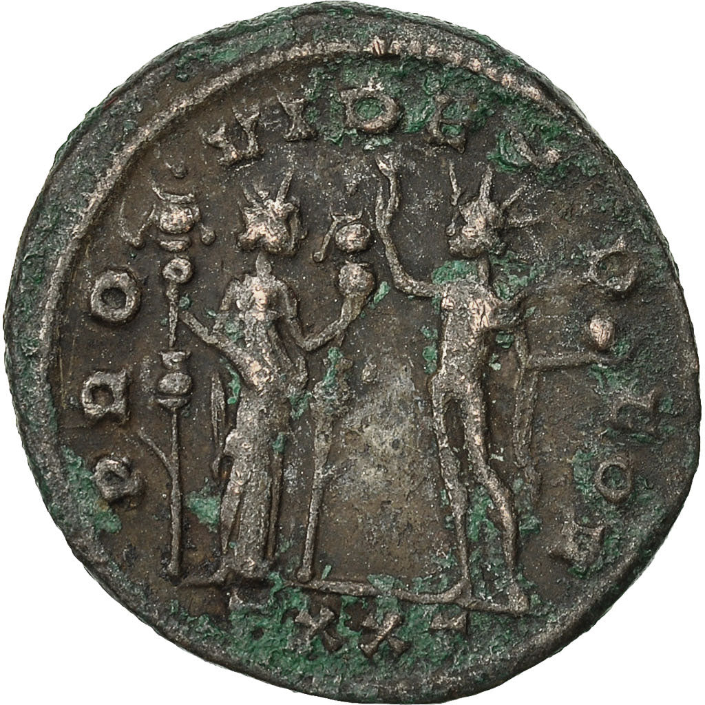 Coin, Aurelian, Aurelianus, 274-275, Ticinum, MS(60-62), Billon, RIC:152