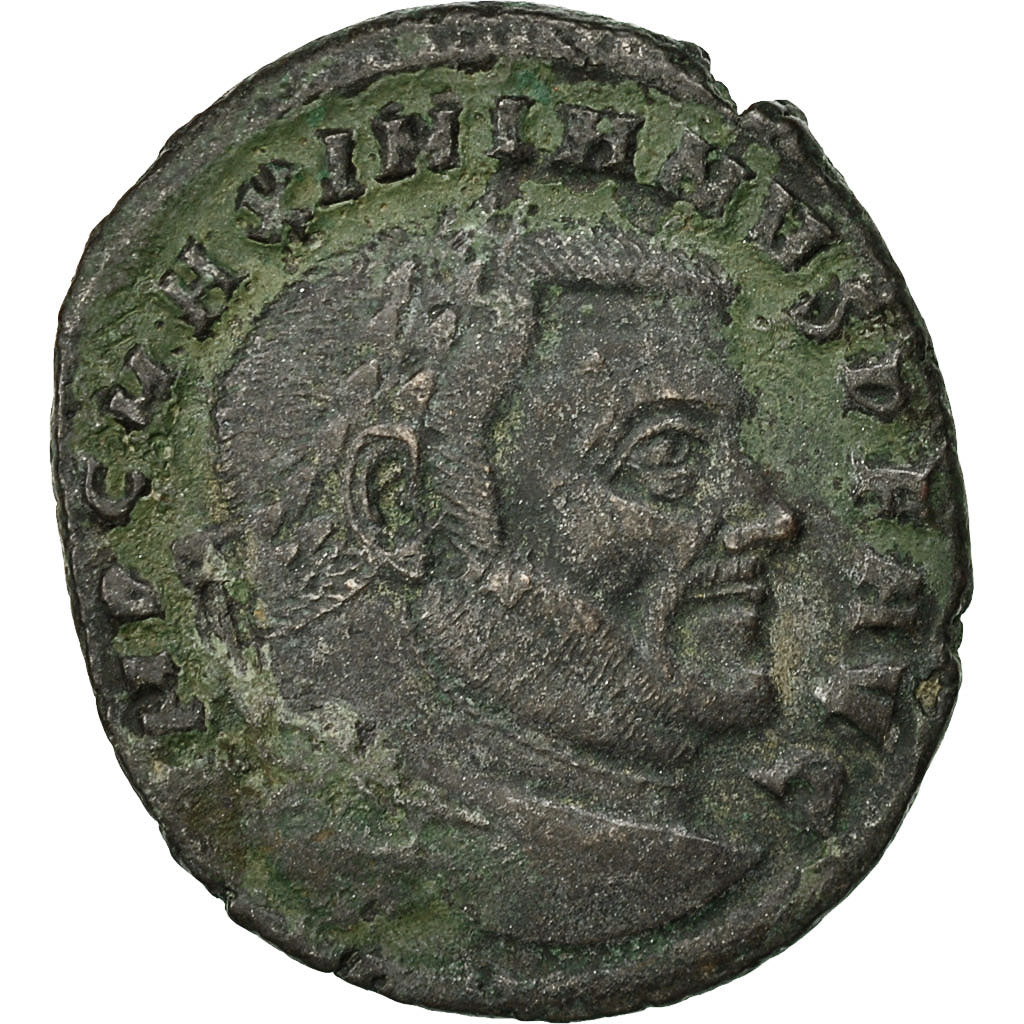 Moneda, Maximianus, Follis, AD 307, Rome, EBC+, Vellón, RIC:194b