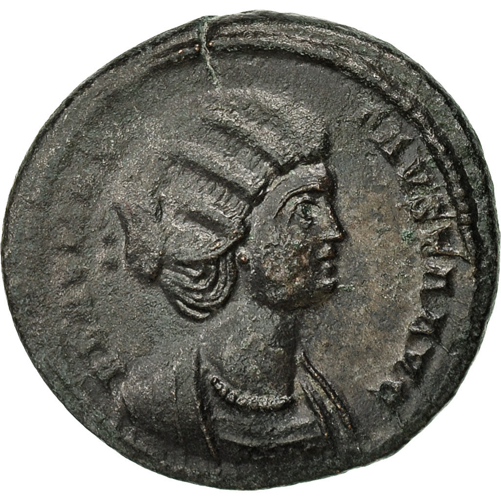 Moneda, Fausta, Nummus, 326, Trier, EBC+, Cobre, RIC:483