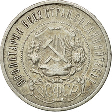 Monnaie, Russie, URSS, 50 Kopeks, 1921, TTB, Argent, KM:83