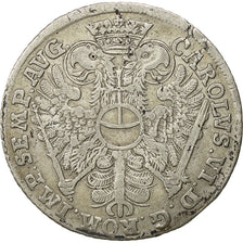 Coin, German States, HAMBURG, 8 Schilling, 1/2 Mark, 1726, AU(50-53), Silver