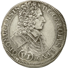 Moneta, Stati austriaci, OLMUTZ, Karl III Josef, 6 Kreuzer, 1711, SPL, Argento