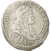 Munten, Oostenrijk, Leopold I, 6 Kreuzer, 1677, Vienna, ZF, Zilver, KM:1185