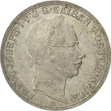 Coin, Austria, Franz Joseph I, Thaler, 1857, Vienna, AU(55-58), Silver, KM:2244