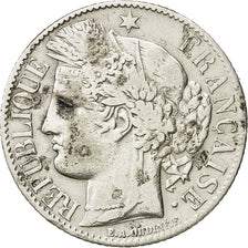 Coin, France, Cérès, Franc, 1881, Paris, EF(40-45), Silver, KM:822.1