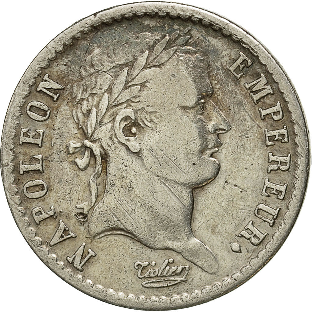 Coin, France, Napoléon I, 1/2 Franc, 1809, Paris, EF(40-45), Silver, KM:691.1