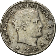 Münze, Italien Staaten, KINGDOM OF NAPOLEON, Napoleon I, 5 Soldi, 1812, Milan