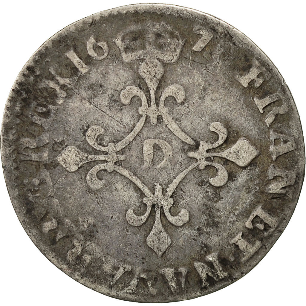 Coin, France, Louis XIV, 4 Sols dits « des Traitants », 4 Sols, 1679, Vimy