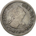 Coin, Mexico, Charles III, 1/2 Réal, 1782, Mexico City, EF(40-45), Silver