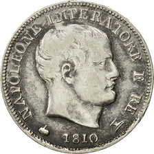 Monnaie, États italiens, KINGDOM OF NAPOLEON, Napoleon I, 5 Soldi, 1810, Milan