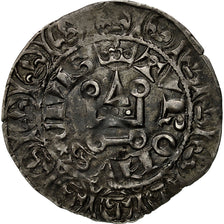 Münze, Frankreich, Charles V, Gros Tournois, 1369, SS, Silber, Duplessy:362A