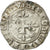 Coin, France, Charles VI, Florette, 1417, Paris, AU(50-53), Billon