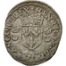Monnaie, France, Henri II, Douzain aux croissants, 1551, Paris, TB+, Billon