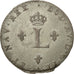 Coin, France, Louis XV, Double sol en billon, 1738, Orléans, AU(55-58), Gad. 281