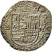 Coin, Spain, Philip II, 2 Reales, Sevilla, AU(50-53), Silver