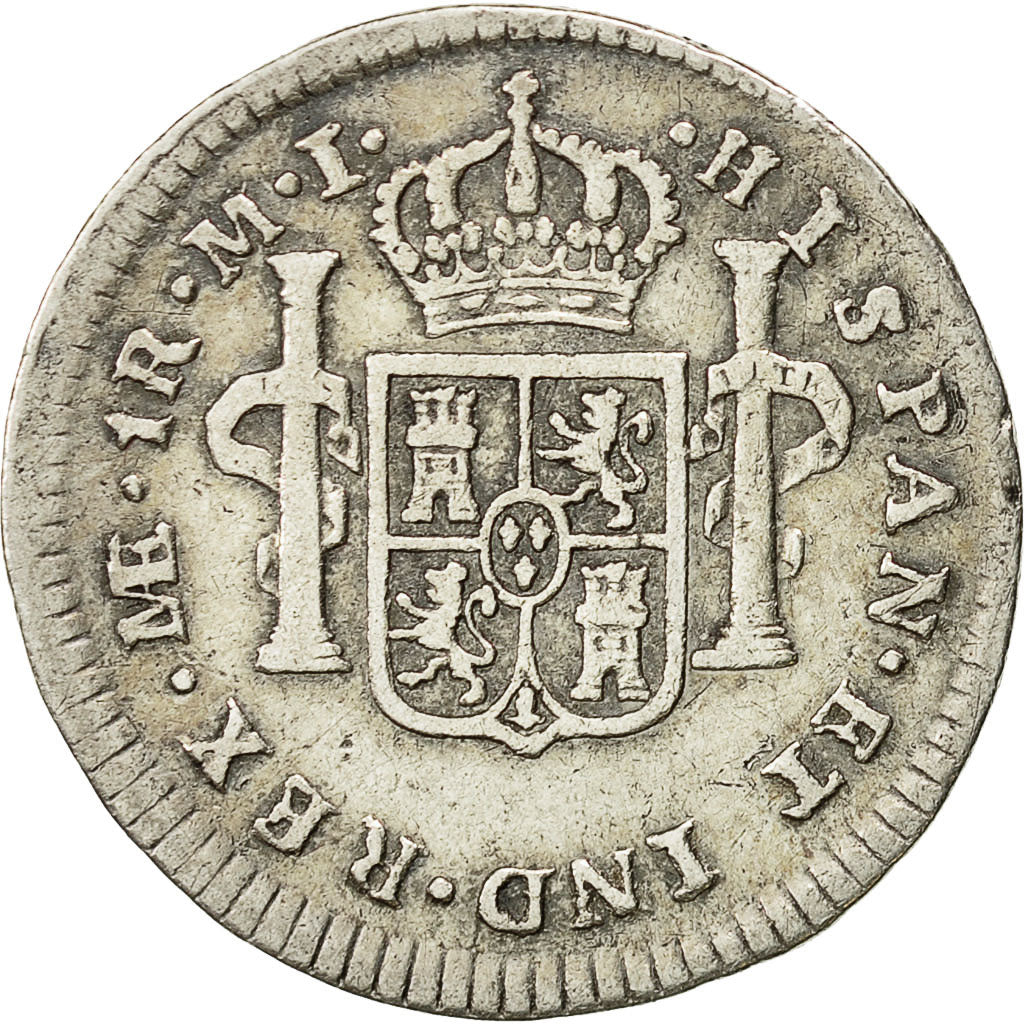 Coin, Peru, Charles III, Real, 1783, Lima, VF(30-35), Silver, KM:75