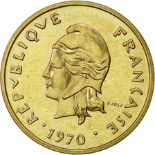 Coin, New Hebrides, 2 Francs, 1970, Paris, MS(65-70), Aluminum-Bronze, KM:E5