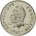 Coin, New Hebrides, 10 Francs, 1967, Paris, MS(65-70), Nickel, KM:E2