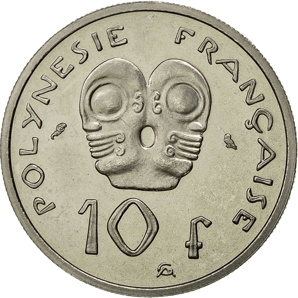 Coin, French Polynesia, 10 Francs, 1967, Paris, MS(65-70), Nickel, KM:E1