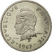 Monnaie, French Polynesia, 20 Francs, 1967, Paris, FDC, Nickel, KM:E2